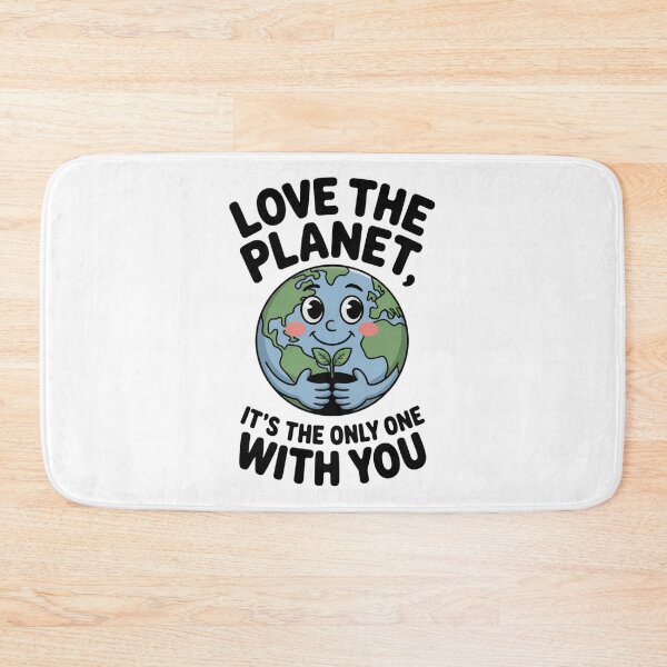 Item preview, Cute Earth Character Holding Seedling Kawaii Nature Planet T-Shirt designed and sold by proearth2022.