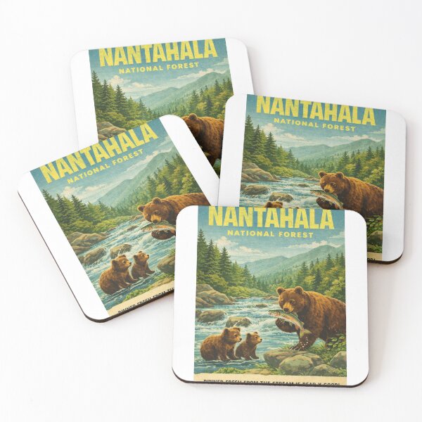 Item preview, Nantahala National Forest Appalachian River and Smoky Mountain Wildlife designed and sold by Aryabek.