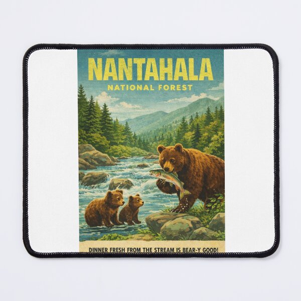 Item preview, Nantahala National Forest Appalachian River and Smoky Mountain Wildlife designed and sold by Aryabek.