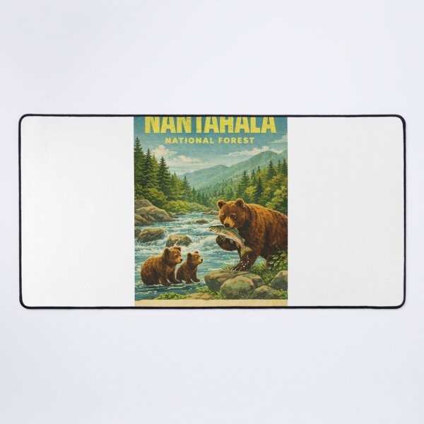 Item preview, Nantahala National Forest Appalachian River and Smoky Mountain Wildlife designed and sold by Aryabek.