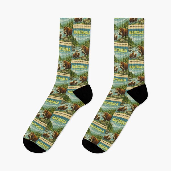 Item preview, Nantahala National Forest Appalachian River and Smoky Mountain Wildlife designed and sold by Aryabek.
