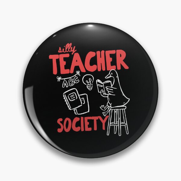 Item preview, Silly Teacher Society designed and sold by CartoonGang.