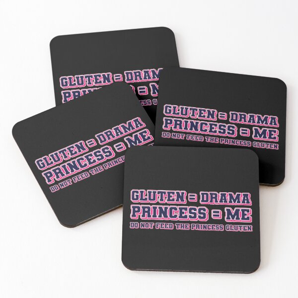 Item preview, Do Not Feed The Princess Gluten | Funny Bold Typography designed and sold by PROPera-design.