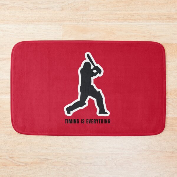 Item preview, Cricket Batsman Silhouette Sticker | Minimal Sports T-Shirt Design designed and sold by Crick-Art.