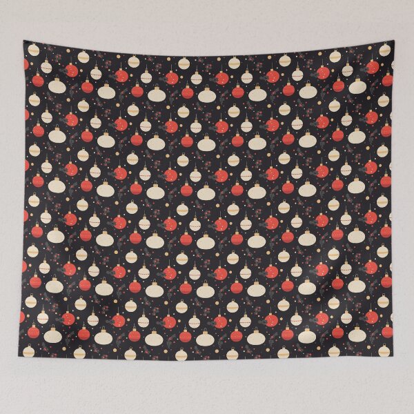 Item preview, Bauble Bonanza | Christmas Bauble Seamless Pattern designed and sold by sundayclay.