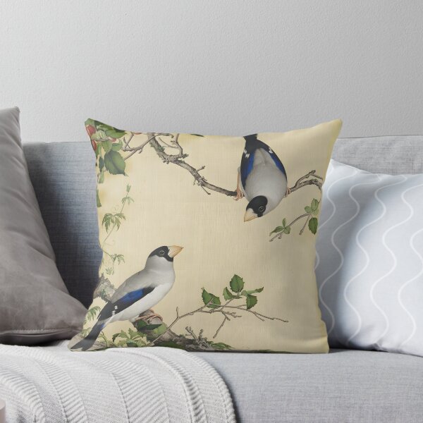 Item preview, cherry and magpie designed and sold by Paper & Pine .