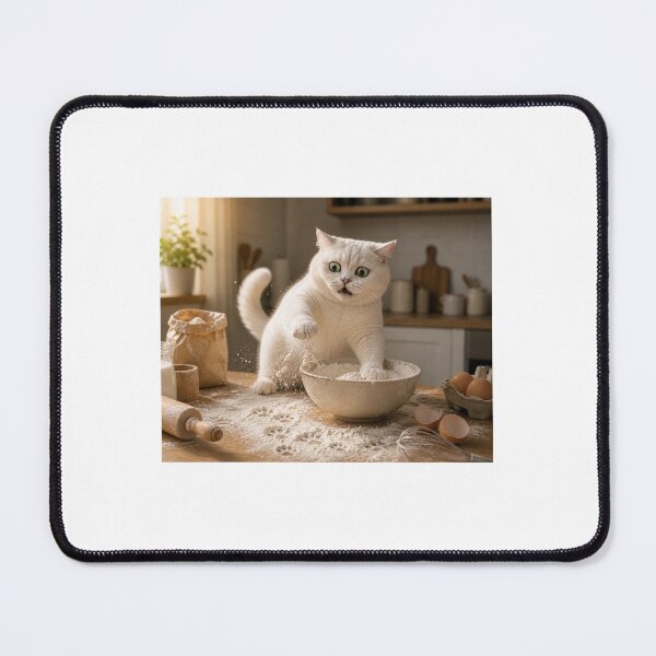 Item preview, Baking Disaster Cat designed and sold by LovelyCatGalaxy.