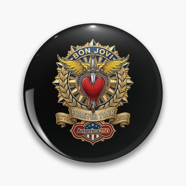 Item preview, Bon Jovi Forever Tour 2026 America 250 Tribute designed and sold by zizosparrow.