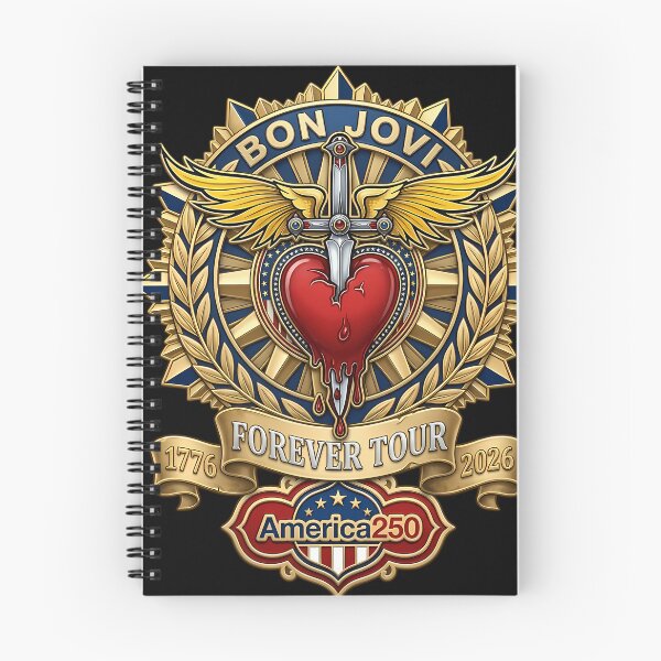 Item preview, Bon Jovi Forever Tour 2026 America 250 Tribute designed and sold by zizosparrow.