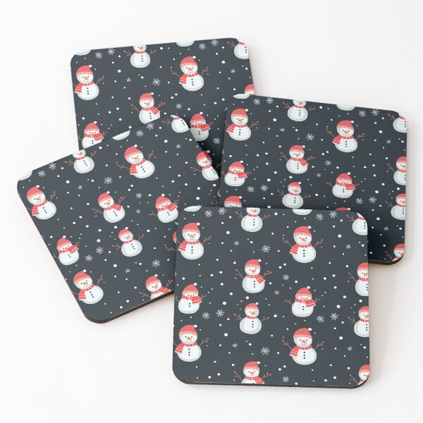Item preview, Snowman Shenanigans | Snowman Seamless Pattern designed and sold by sundayclay.