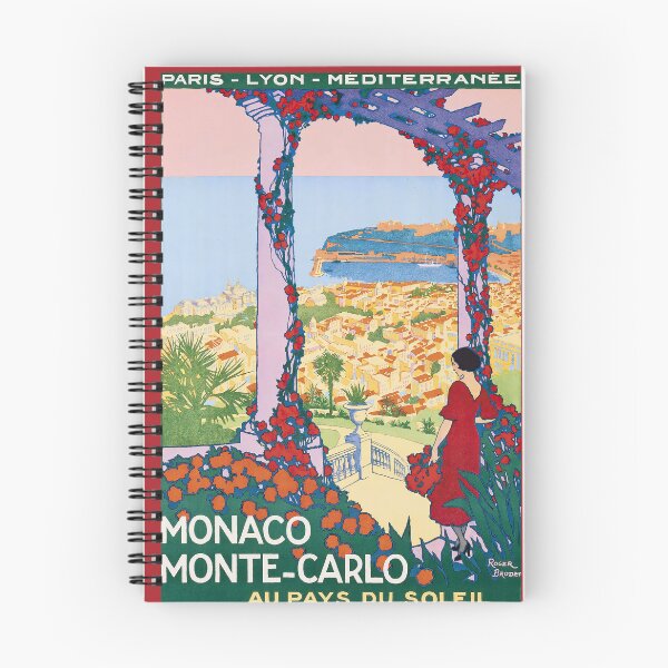 Item preview, Monaco - Monte-Carlo Vintage Travel Poster – Côte d'Azur Art Deco Print designed and sold by BestVarieties.