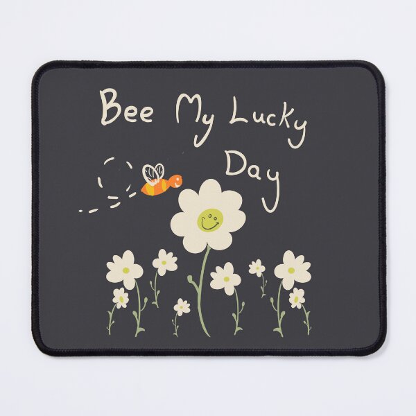 Item preview, Daisy flower with Bee, summer floral gardening graphic designed and sold by Lunevalleyart.