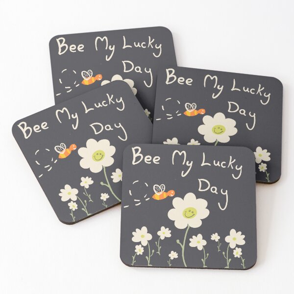 Item preview, Daisy flower with Bee, summer floral gardening graphic designed and sold by Lunevalleyart.