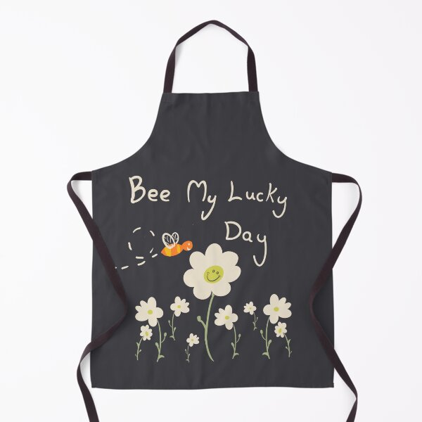 Item preview, Daisy flower with Bee, summer floral gardening graphic designed and sold by Lunevalleyart.