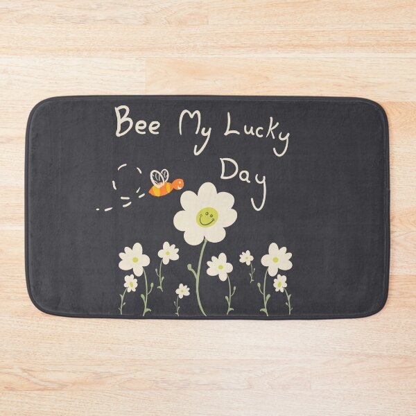Item preview, Daisy flower with Bee, summer floral gardening graphic designed and sold by Lunevalleyart.