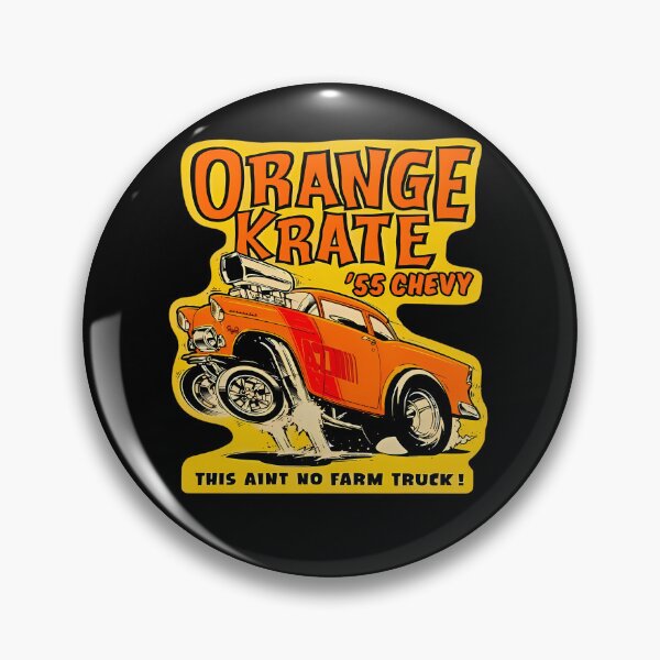 Item preview, Orange Crate '55 Chevy Gasser  designed and sold by onecreativity.