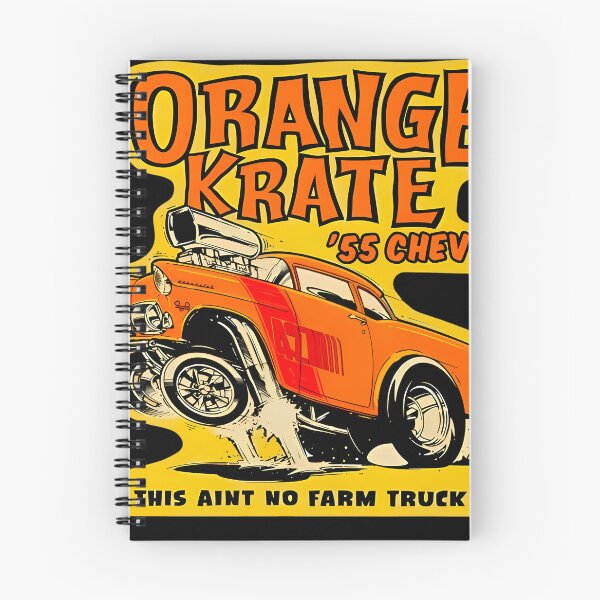 Item preview, Orange Crate '55 Chevy Gasser  designed and sold by onecreativity.