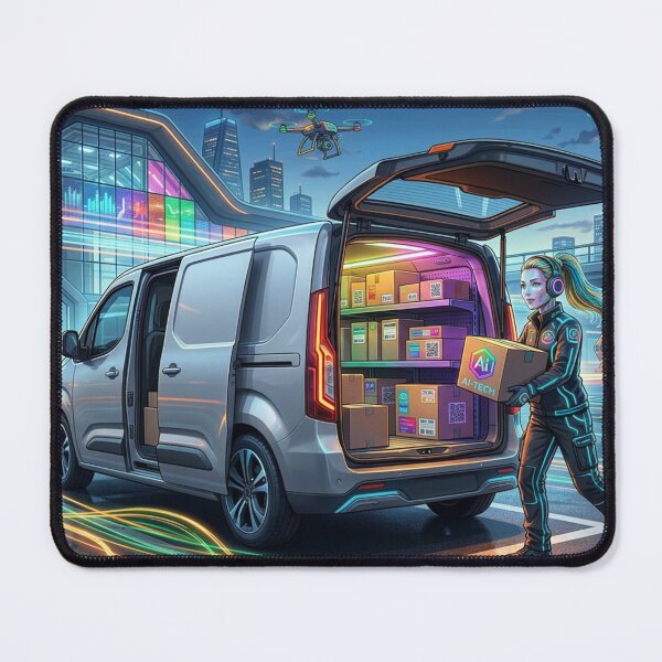Item preview, Neon Logistics of the Future designed and sold by Sigtrix.