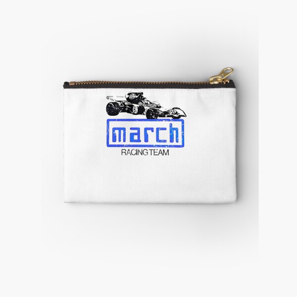 Item preview, Vintage 1972 March Racing Team Ronnie Peterson - Distressed, worn, seventies print.  designed and sold by onecreativity.