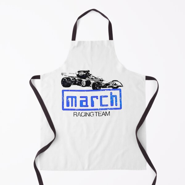 Item preview, Vintage 1972 March Racing Team Ronnie Peterson - Distressed, worn, seventies print. designed and sold by onecreativity.