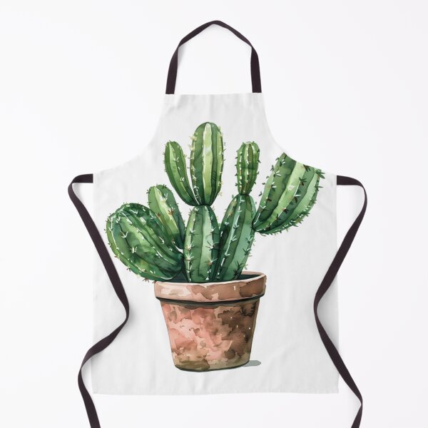Item preview, Watercolour Cactus Pot designed and sold by The-SilentPlace.