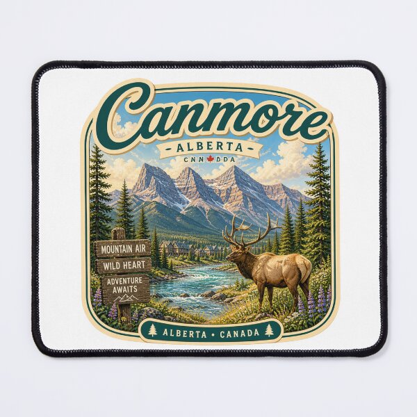 Item preview, Canmore Canada  designed and sold by PamLeeDesign.