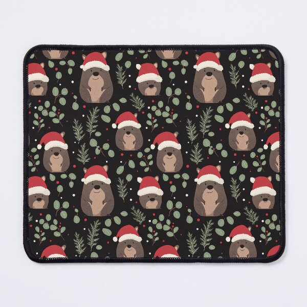 Item preview, Wombat Wonderland | Aussie Christmas Pattern designed and sold by sundayclay.