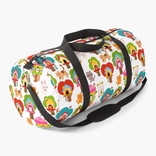 Item preview, Fantasy Treehouse Pals Seamless designed and sold by KJackArtwork.