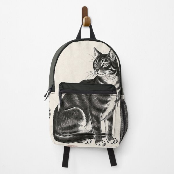Item preview, Zen Cat Meditation Backpack designed and sold by Luddau.