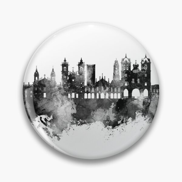 Item preview, Braga Portugal Skyline designed and sold by ArtPrints.
