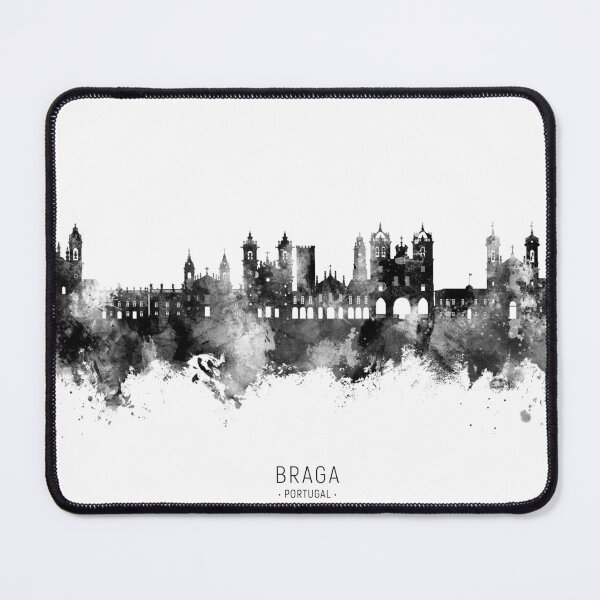 Item preview, Braga Portugal Skyline designed and sold by ArtPrints.