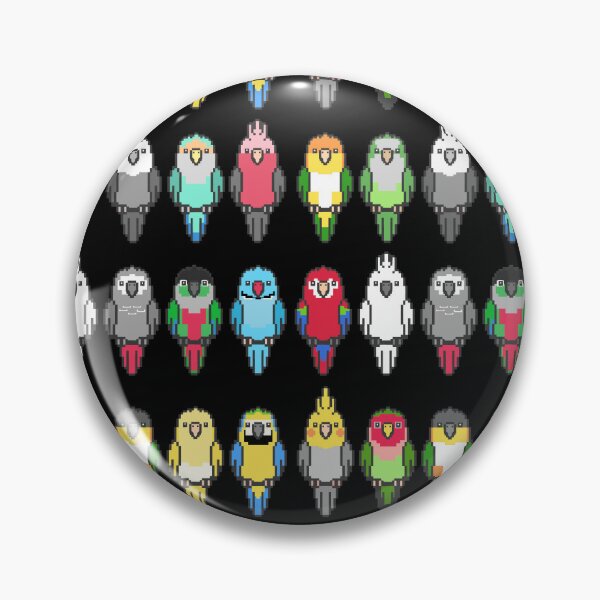 Item preview, Pixel Birbs Pixelated Parrots designed and sold by FandomizedRose.