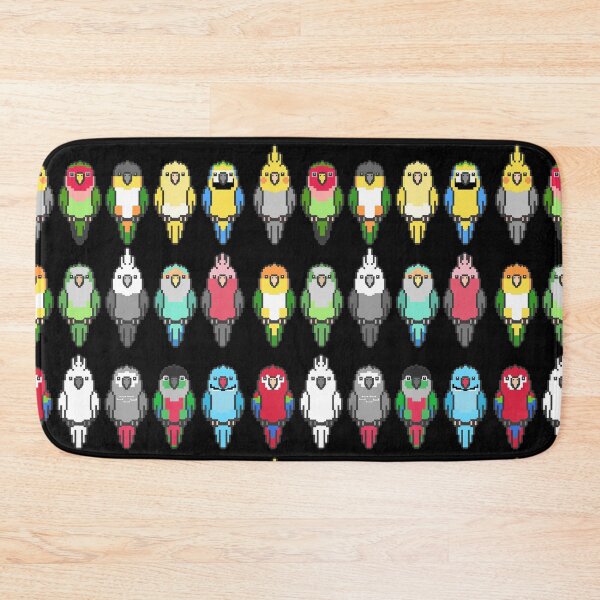 Item preview, Pixel Birbs Pixelated Parrots designed and sold by FandomizedRose.