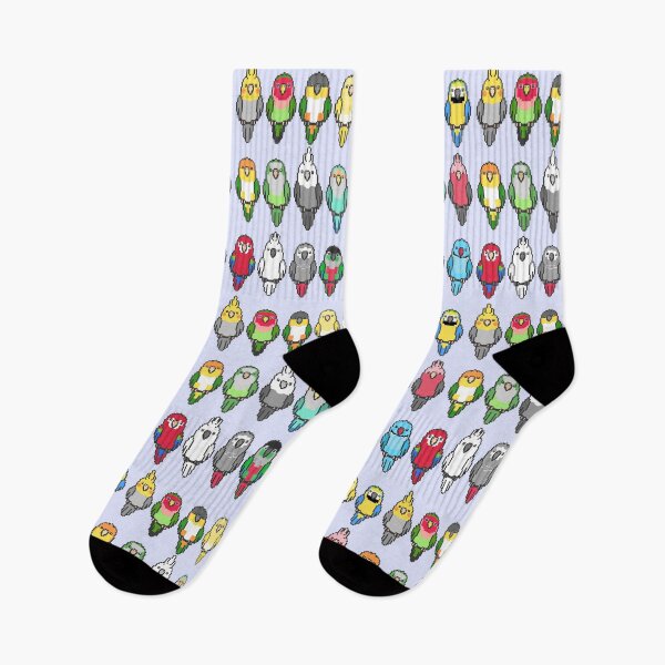 Item preview, Pixel Birbs Pixelated Parrots designed and sold by FandomizedRose.