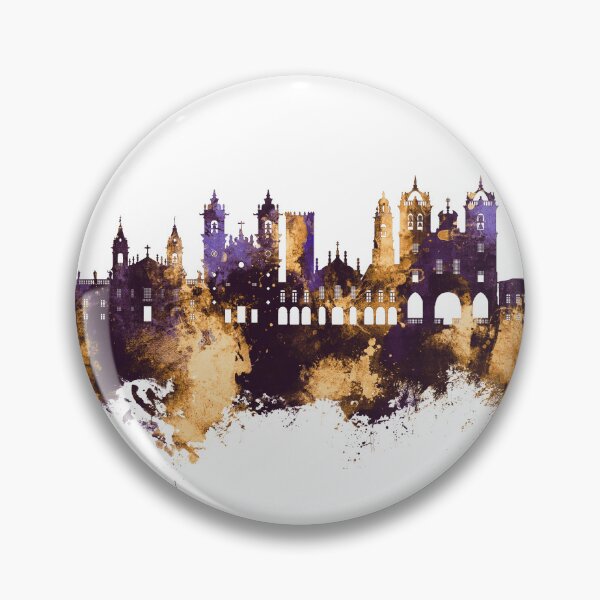 Item preview, Braga Portugal Skyline designed and sold by ArtPrints.