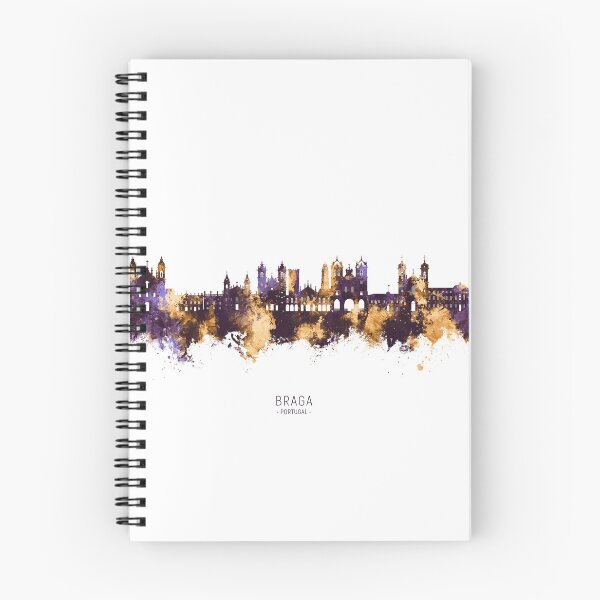 Item preview, Braga Portugal Skyline designed and sold by ArtPrints.