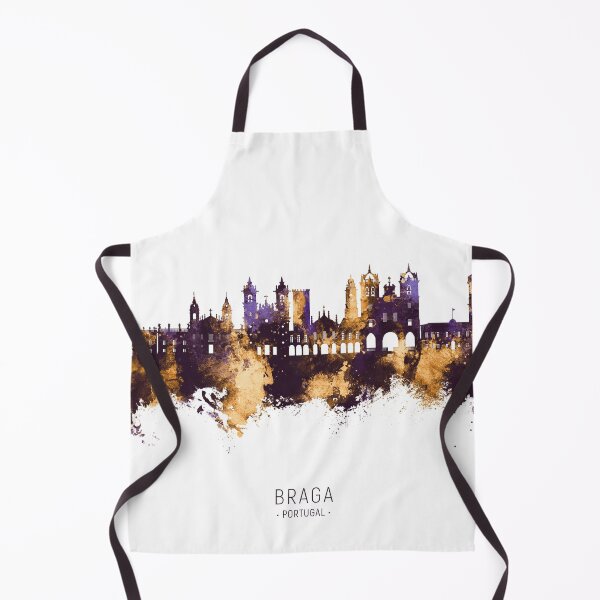 Item preview, Braga Portugal Skyline designed and sold by ArtPrints.