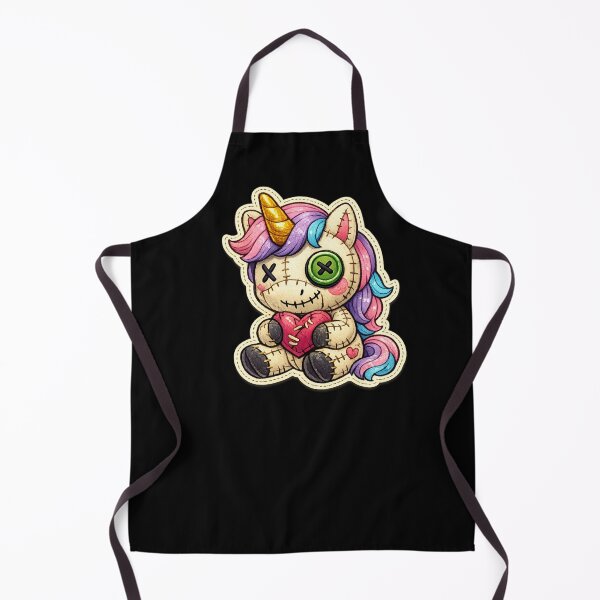 Item preview, Creepy Cute Unicorn Plush - Stitched Voodoo Fantasy Art designed and sold by myforestfog.