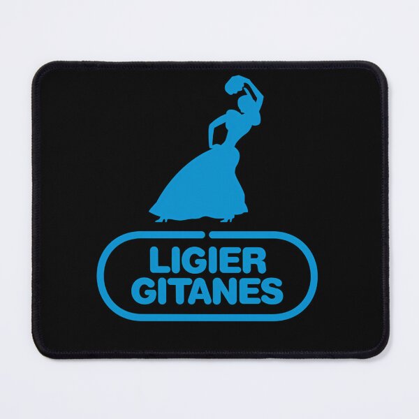 Item preview, Ligier Gitanes F1 team logo 1975-1980 'Gypsy dancer' - Ligier blue print  designed and sold by bledmag.