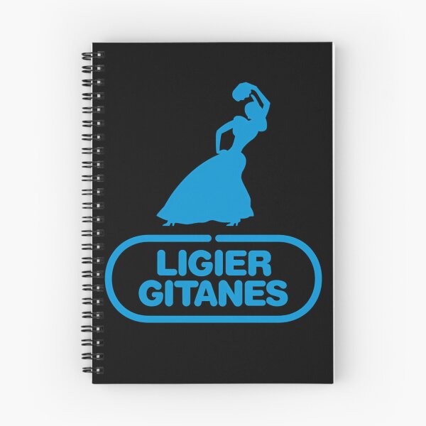 Item preview, Ligier Gitanes F1 team logo 1975-1980 'Gypsy dancer' - Ligier blue print  designed and sold by bledmag.