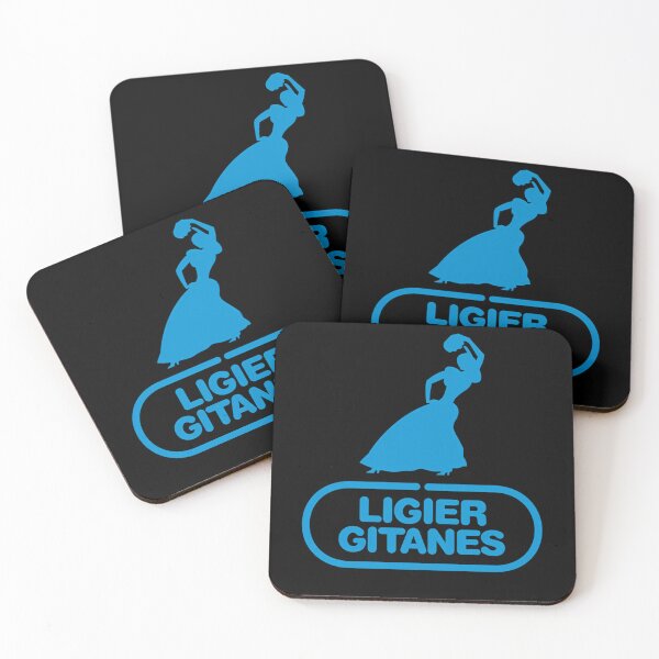 Item preview, Ligier Gitanes F1 team logo 1975-1980 'Gypsy dancer' - Ligier blue print  designed and sold by bledmag.