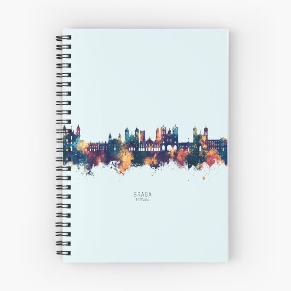 Item preview, Braga Portugal Skyline designed and sold by ArtPrints.