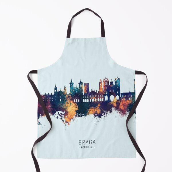Item preview, Braga Portugal Skyline designed and sold by ArtPrints.