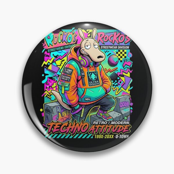 Item preview, Rocko's Modern Streetwear: O-Town Techno Attitude designed and sold by shopmamabite.
