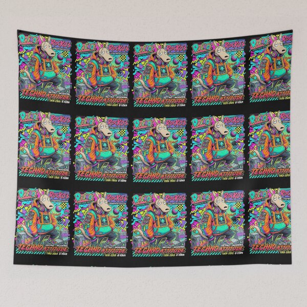 Item preview, Rocko's Modern Streetwear: O-Town Techno Attitude designed and sold by shopmamabite.