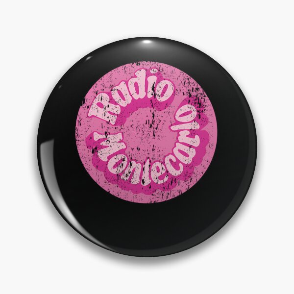 Item preview, Radio Montecarlo 1980's - pink print  designed and sold by bledmag.
