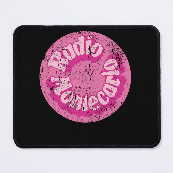 Item preview, Radio Montecarlo 1980's - pink print designed and sold by bledmag.