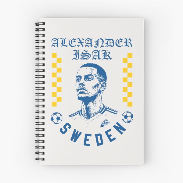 Item preview, Alexander Isak Sweden Soccer Star Retro Football Fan Design designed and sold by Tattee.