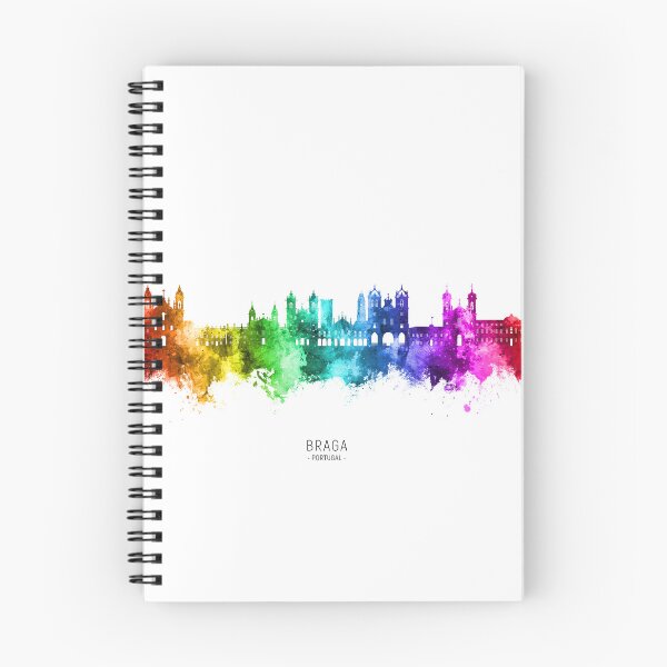 Item preview, Braga Portugal Skyline designed and sold by ArtPrints.