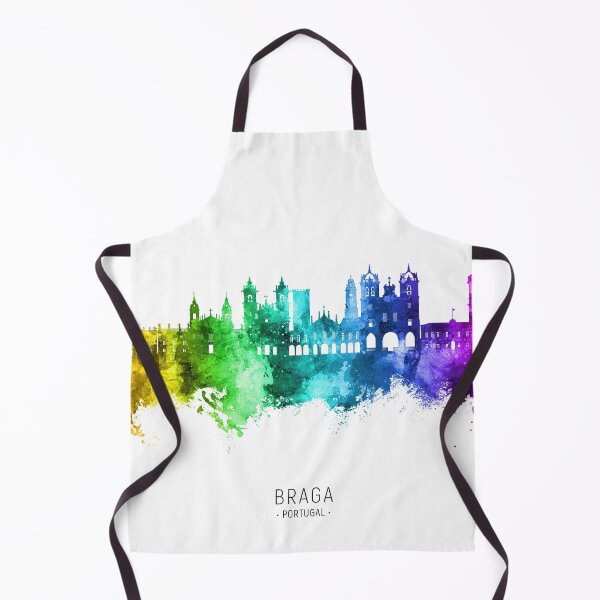 Item preview, Braga Portugal Skyline designed and sold by ArtPrints.